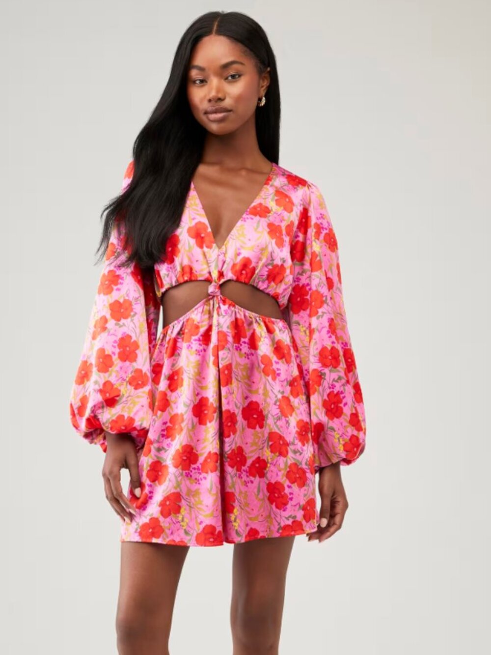 Show Me Your Mumu Christina Dress Smooch Floral Mini Size M